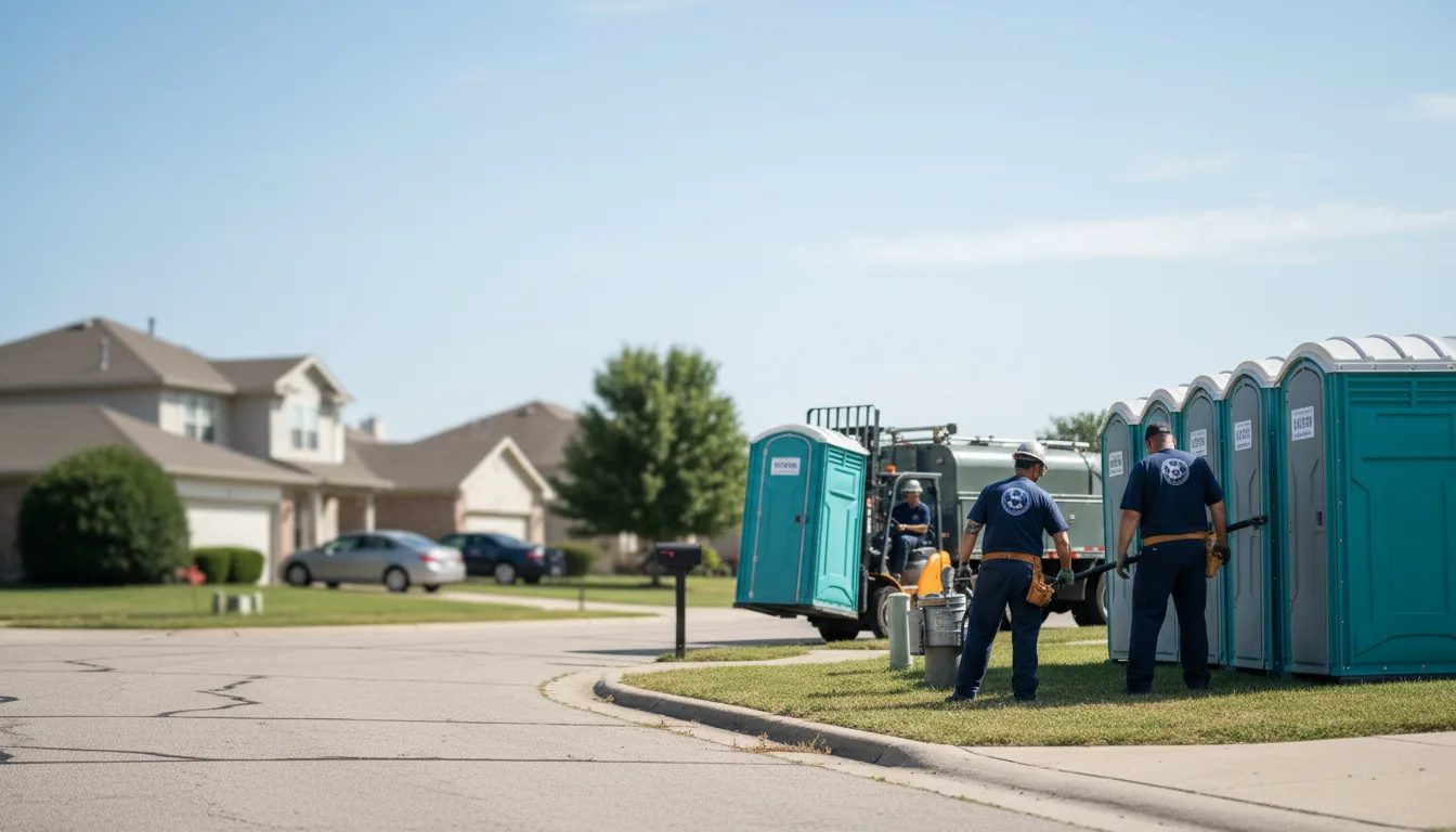 Porta Potty Rental in Alvin, IL near me